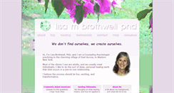 Desktop Screenshot of lisabrothwell.com